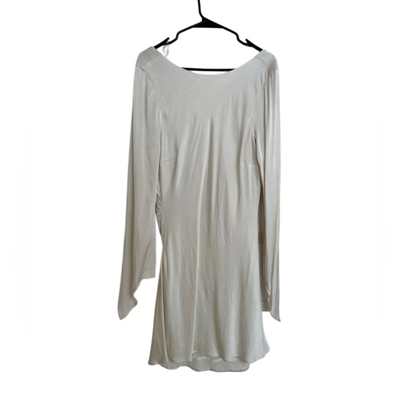 Meshki Davina Backless Mini Dress Ivory - Picture 3 of 5